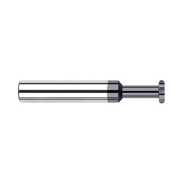 3/8 in. dia. x 0.0075 in. Radius x 0.5630 in. Neck Carbide Full Radius Keyseat Cutter, 6 Flute